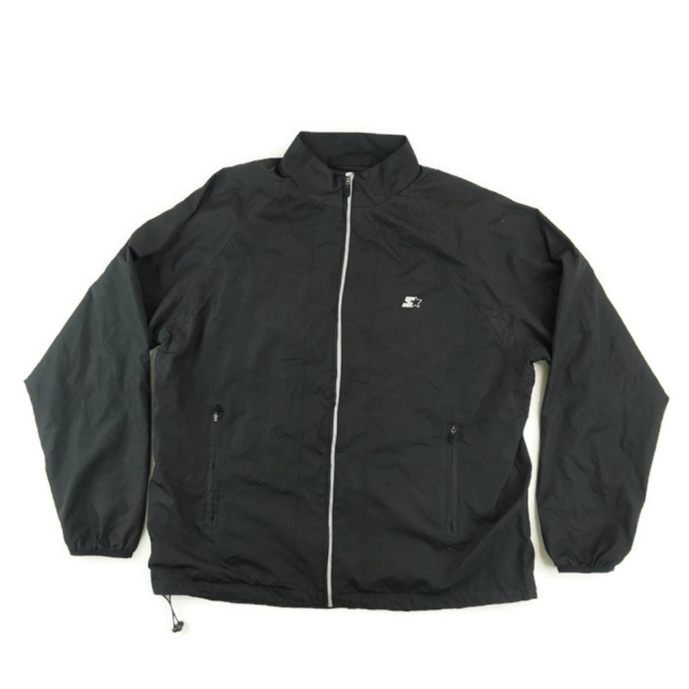 Mens Starter Jacket Full Zip Windbreaker A3909